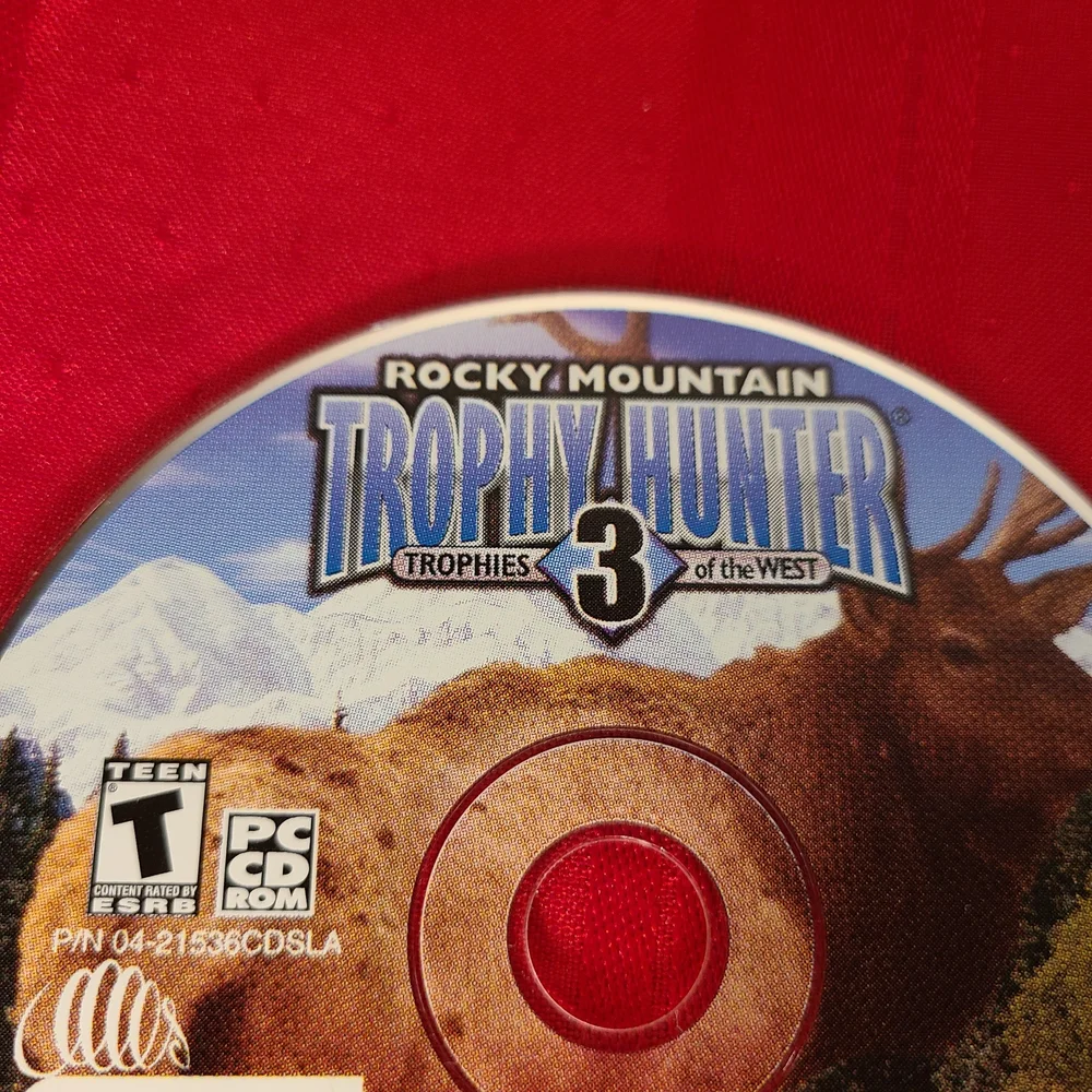 Rocky Mountain Trophy Hunter 3 PC Game Disc